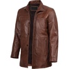 image:imageBlingsoul Leather Car Coats For Men  Real lambskin Jacket MensBristol  Tan Jacket