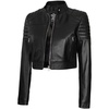 Black - Edna Cropped Jacket