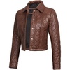 Cognac - Silvia Cropped Jacket