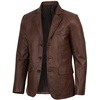 3-button - Cognac Wax