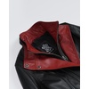 image:imageLeather Coats for Womens  Genuine Long Leather Jacket WomenErin  Black  Red Leather Coat