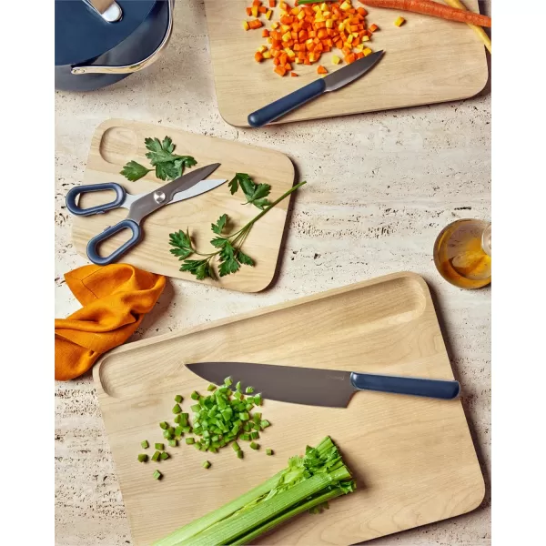 imageCaraway 5 Piece Knife Set  Premium German Steel Blade Kitchen Knives  Ergonomic Handles  No Microplastics  MistMist