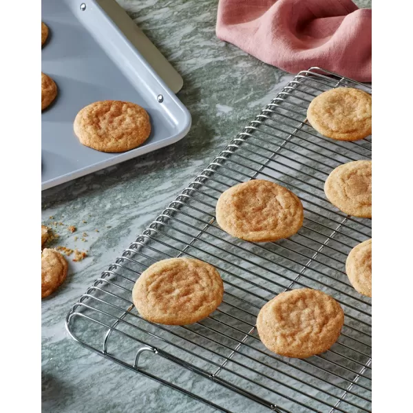 imageCaraway NonStick Ceramic Baking Sheet  Naturally Slick Ceramic Coating  NonToxic PTFE ampamp PFOA Free  Perfect for Baking Roasting and More  Medium 15quot x 10quot  CreamSage