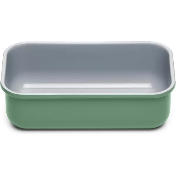 imageCaraway NonStick Ceramic 1 lb Loaf Pan  Naturally Slick Ceramic Coating  NonToxic PTFE ampamp PFOA Free  Perfect for Pound Cakes Breads ampamp More  SageSage