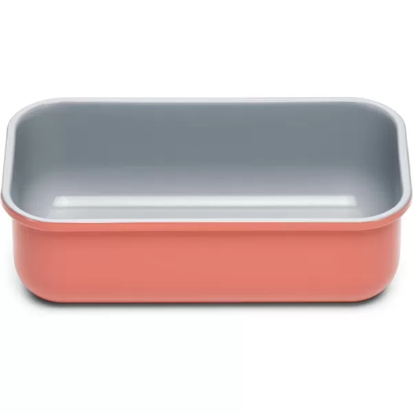 imageCaraway NonStick Ceramic 1 lb Loaf Pan  Naturally Slick Ceramic Coating  NonToxic PTFE ampamp PFOA Free  Perfect for Pound Cakes Breads ampamp More  SagePerracotta