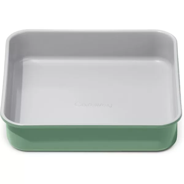 imageCaraway NonStick Ceramic 9x13 Rectangle Pan  Naturally Slick Ceramic Coating  NonToxic PTFE ampamp PFOA Free  Perfect for Brownies Lasagnas and More  WhiteSage