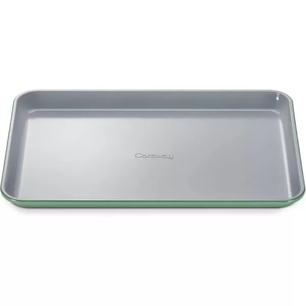 imageCaraway NonStick Ceramic Baking Sheet  Naturally Slick Ceramic Coating  NonToxic PTFE ampamp PFOA Free  Perfect for Baking Roasting and More  Medium 15quot x 10quot  CreamSage