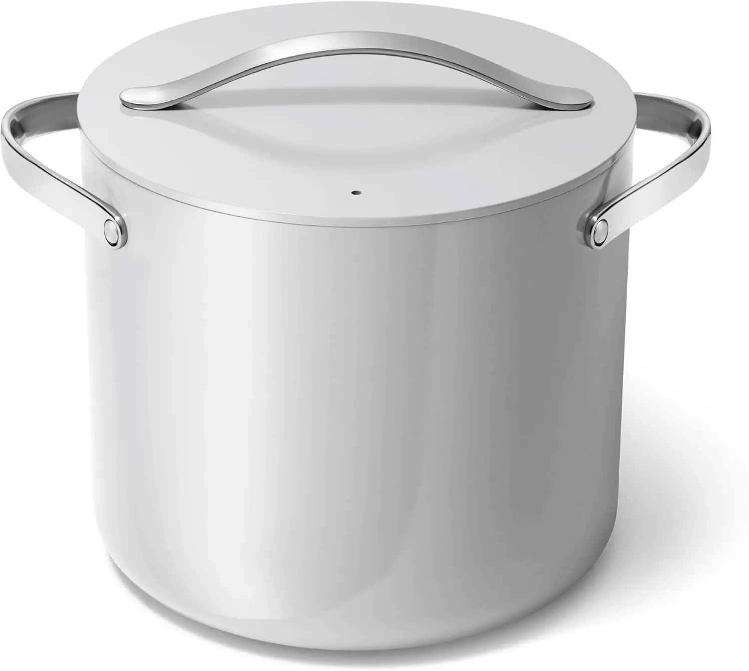 imageCaraway Stock Pot  12 Qt Ceramic Coated Pot With Lid  Fee From Forever Chemicals  Large Pot for Bigger Batches  NavyGray
