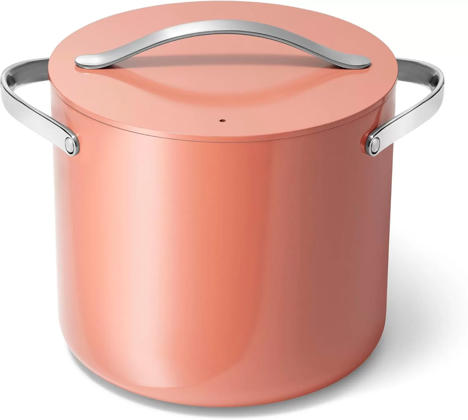 imageCaraway Stock Pot  12 Qt Ceramic Coated Pot With Lid  Fee From Forever Chemicals  Large Pot for Bigger Batches  NavyPerracotta