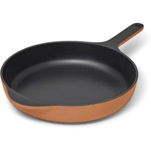 imageCaraway Cast Iron Skillet  105 Enameled Cast Iron Pan With 3 Layer Enamel Coating  No Seasoning Required  Compatible With All Stovetops  Free From Forever Chemicals  GrayRust