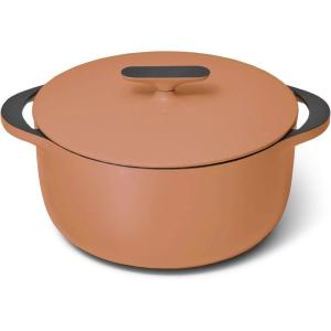imageCaraway Enameled Dutch Oven  65 qt Cast Iron Dutch Oven With Lid  3 Layer Enamel Coating  No Seasoning Required  Compatible With All Stovetops  Oven Safe  No Forever Chemicals  RustRust