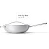 imageCaraway NonStick Stir Fry Pan  12 WokInspired Pan  Free From Forever Chemicals  HighSloped Walls  Stainless Steel Handles  CreamGray
