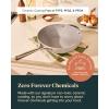 imageCaraway NonStick Stir Fry Pan  12 WokInspired Pan  Free From Forever Chemicals  HighSloped Walls  Stainless Steel Handles  CreamMarigold