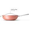 imageCaraway NonStick Stir Fry Pan  12 WokInspired Pan  Free From Forever Chemicals  HighSloped Walls  Stainless Steel Handles  CreamPerracotta