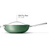 imageCaraway NonStick Stir Fry Pan  12 WokInspired Pan  Free From Forever Chemicals  HighSloped Walls  Stainless Steel Handles  CreamSage