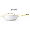 imageCaraway NonStick Stir Fry Pan  12 WokInspired Pan  Free From Forever Chemicals  HighSloped Walls  Stainless Steel Handles  CreamWhite