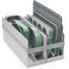 imageCaraway Nonstick Ceramic Bakeware Set 11 Pieces  Baking Sheets Assorted Baking Pans Cooling Rack ampamp Storage  Aluminized Steel Body  Non Toxic PTFE ampamp PFOA Free  SlateSage