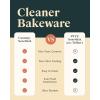 imageCaraway Nonstick Ceramic Bakeware Set 11 Pieces  Baking Sheets Assorted Baking Pans Cooling Rack ampamp Storage  Aluminized Steel Body  Non Toxic PTFE ampamp PFOA Free  SlateSage