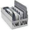 imageCaraway Nonstick Ceramic Bakeware Set 11 Pieces  Baking Sheets Assorted Baking Pans Cooling Rack ampamp Storage  Aluminized Steel Body  Non Toxic PTFE ampamp PFOA Free  SlateGray