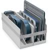 imageCaraway Nonstick Ceramic Bakeware Set 11 Pieces  Baking Sheets Assorted Baking Pans Cooling Rack ampamp Storage  Aluminized Steel Body  Non Toxic PTFE ampamp PFOA Free  SlateNavy