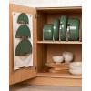 imageCaraway Nonstick Ceramic Cookware Set 12 Piece Pots Pans 3 Lids and Kitchen Storage  Non Toxic  Oven Safe ampamp Compatible with All Stovetops  CreamSage