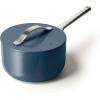 imageCaraway Nonstick Ceramic Sauce Pan with Lid 175 qt  Non Toxic PTFE ampamp PFOA Free  Oven Safe ampamp Compatible with All Stovetops Gas Electric ampamp Induction  CreamNavy