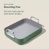 imageCaraway Roasting Pan  16x13 Roasting Pan with Rack  NonStick Ceramic Coated  Non Toxic PTFE ampamp PFOA Free  Oven Safe ampamp Compatible with All Stovetops  CreamSage