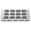 imageCaraway NonStick Ceramic 12Cup Muffin Pan  Naturally Slick Ceramic Coating  NonToxic PTFE ampamp PFOA Free  Perfect for Cupcakes Muffins and More  PerracottaCream