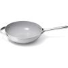 imageCaraway NonStick Stir Fry Pan  12 WokInspired Pan  Free From Forever Chemicals  HighSloped Walls  Stainless Steel Handles  CreamGray