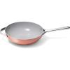 imageCaraway NonStick Stir Fry Pan  12 WokInspired Pan  Free From Forever Chemicals  HighSloped Walls  Stainless Steel Handles  CreamPerracotta