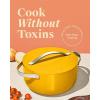imageCaraway Dutch Oven Pot with Lid 65 qt 105quot  NonStick Ceramic Coating  Free From Forever Chemicals  Oven Safe ampamp Stovetop Agnostic  CreamMarigold