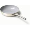 imageCaraway Nonstick Ceramic Frying Pan 27 qt 105quot  Non Toxic PTFE ampamp PFOA Free  Oven Safe ampamp Compatible with All Stovetops Gas Electric ampamp Induction  CreamCream