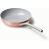 imageCaraway Nonstick Ceramic Frying Pan 27 qt 105quot  Non Toxic PTFE ampamp PFOA Free  Oven Safe ampamp Compatible with All Stovetops Gas Electric ampamp Induction  CreamPerracotta