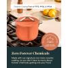 imageCaraway Petite Cooker  2 Qt Ceramic Coated Pot  Free From Forever Chemicals  Perfect for Rice Grains or Sauces  CreamWhite