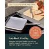 imageCaraway Square Griddle Pan  11 Square Pan  NonStick Ceramic Coated  Non Toxic PTFE ampamp PFOA Free  Oven Safe ampamp Compatible with All Stovetops  CreamMarigold