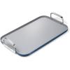 imageCaraway Double Burner Griddle  19x12 Griddle Pan  NonStick Ceramic Coated  Non Toxic PTFE ampamp PFOA Free  Oven Safe ampamp Compatible with All Stovetops  CreamNavy