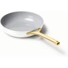 imageCaraway Nonstick Ceramic Frying Pan 27 qt 105quot  Non Toxic PTFE ampamp PFOA Free  Oven Safe ampamp Compatible with All Stovetops Gas Electric ampamp Induction  CreamWhite