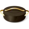 imageCaraway Rondeau  6 Qt NonStick Pan with Lid  Free From Forever Chemicals  Perfect for Searing Braising ampamp Roasting  CreamBlack