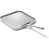 imageCaraway Square Griddle Pan  11 Square Pan  NonStick Ceramic Coated  Non Toxic PTFE ampamp PFOA Free  Oven Safe ampamp Compatible with All Stovetops  CreamGray