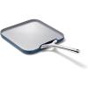 imageCaraway Square Griddle Pan  11 Square Pan  NonStick Ceramic Coated  Non Toxic PTFE ampamp PFOA Free  Oven Safe ampamp Compatible with All Stovetops  CreamNavy