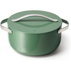imageCaraway Dutch Oven Pot with Lid 65 qt 105quot  NonStick Ceramic Coating  Free From Forever Chemicals  Oven Safe ampamp Stovetop Agnostic  CreamSage