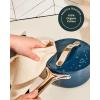 imageCaraway Linen Set  Apron Pot Holders Oven Mitts ampamp Tea Towels  100 Organic Cotton  Durable Machine WashablePerracotta