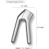 imageCaraway Garlic Press  Non Toxic Stainless Steel  Essential Kitchen Tool  Ergonomic Handle  Effortlessly Mince Whole Garlic  Easy Clean