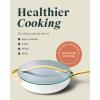 imageCaraway Iconics Glass Lids Set for Pots and Pans  Made With Tempered Glass  Sized to Fit Caraway CeramicCoated ampamp Stainless Steel Cookware  Includes 3 Sizes  8quot 105quot ampamp 118quotGold