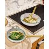 imageCaraway Iconics Glass Lids Set for Pots and Pans  Made With Tempered Glass  Sized to Fit Caraway CeramicCoated ampamp Stainless Steel Cookware  Includes 3 Sizes  8quot 105quot ampamp 118quotGold