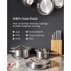 imageCaraway Stainless Steel Fry Pan Duo With Glass Lids