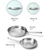 imageCaraway Stainless Steel Fry Pan Duo With Glass Lids