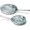 imageCaraway Stainless Steel Fry Pan Duo With Glass Lids