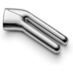 imageCaraway Garlic Press  Non Toxic Stainless Steel  Essential Kitchen Tool  Ergonomic Handle  Effortlessly Mince Whole Garlic  Easy Clean