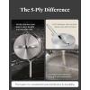 imageCaraway Stainless Steel Sauce Pan 3 Qt ampamp Steamer  5Ply Stainless Steel  Oven Safe ampamp Stovetop Agnostic  Non Toxic PTFE ampamp PFOA Free